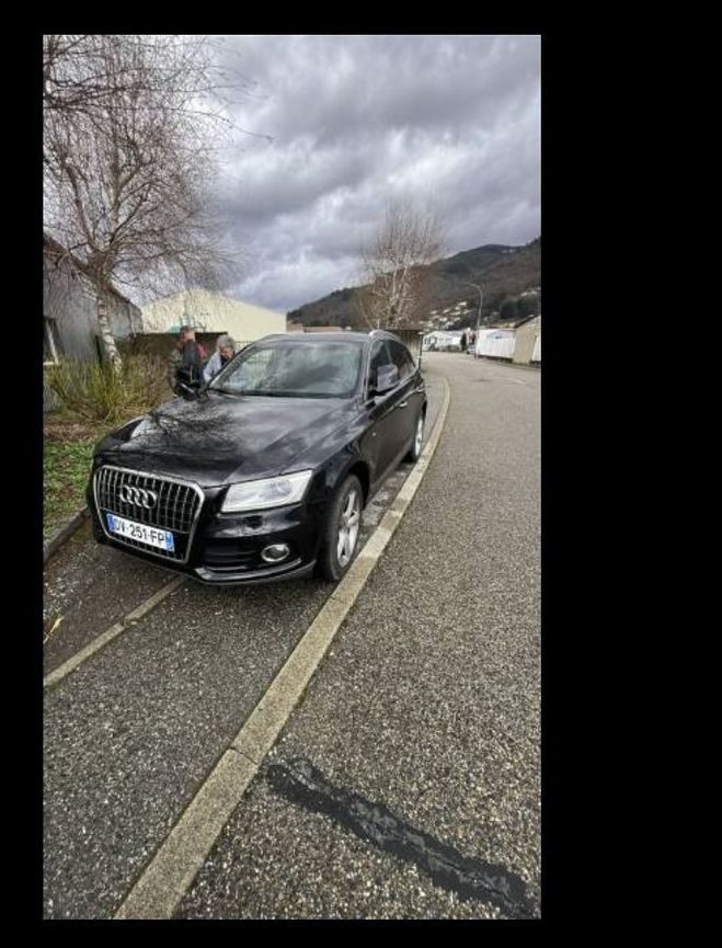 Audi Q5 2.0 TDI 190CH CLEAN DIESEL S LINE QUATTR Noir de 2015