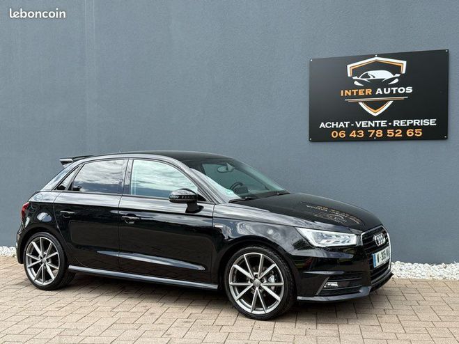 Audi A1 Sportback S-Line comptition TFSI Noir de 2016