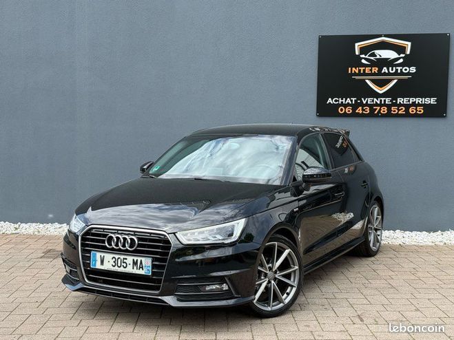Audi A1 Sportback S-Line comptition TFSI Noir de 2016
