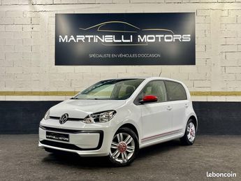  Voir détails -Volkswagen Up 1.0 60ch BlueMotion Technology Beats Aud à Mougins (06)
