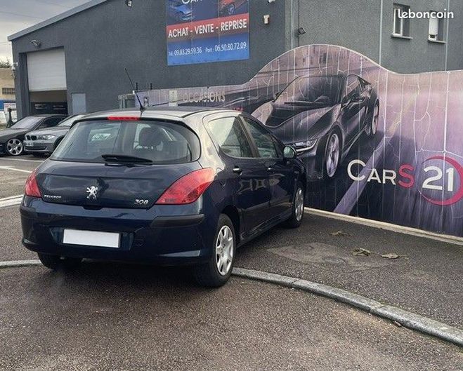 Peugeot 308 1.6Vti 120Ch Confort 02-2009 Bleu de 2009