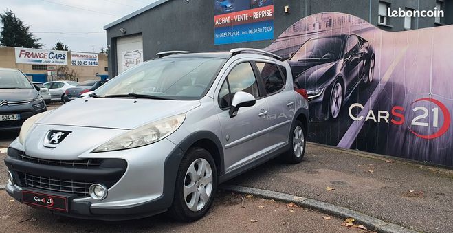 Peugeot 207 207Sw 1.6Hdi 110Cv Outdoor 12-2009 Gris de 2009