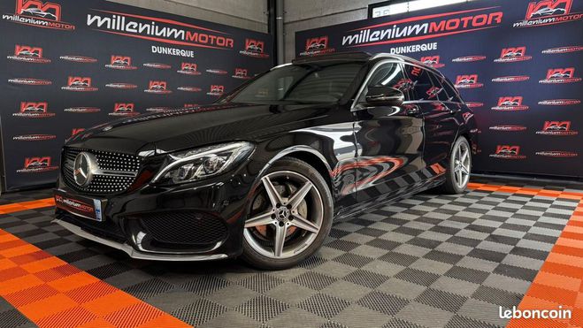 Mercedes Classe C BREAK 220 d SPORTLINE 170 CV BVA 9G-Tron Noir de 2017