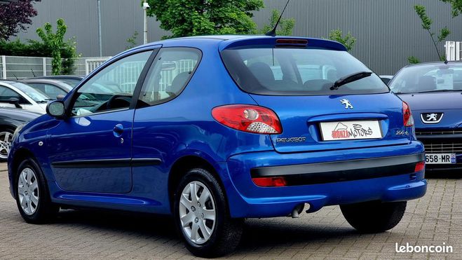 Peugeot 206 206  1.1 60 Cv CRIT'AIR 2 GARANTIE 100 0 Bleu de 2010