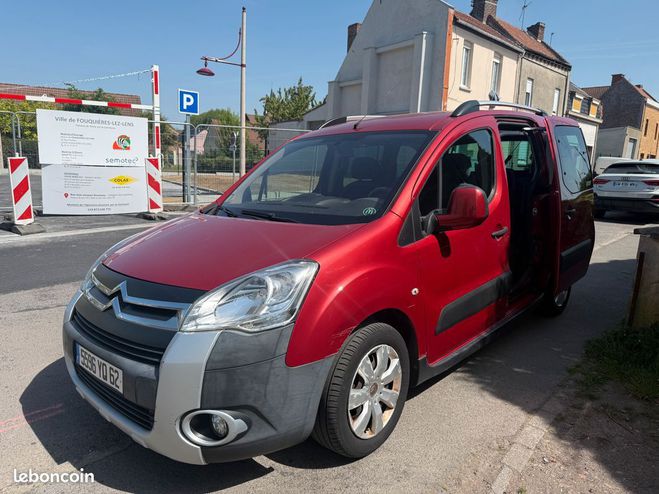 Citroen Berlingo XTR 1.6 HDI 110cv 5places Clim-Radar-1er Rouge de 2009