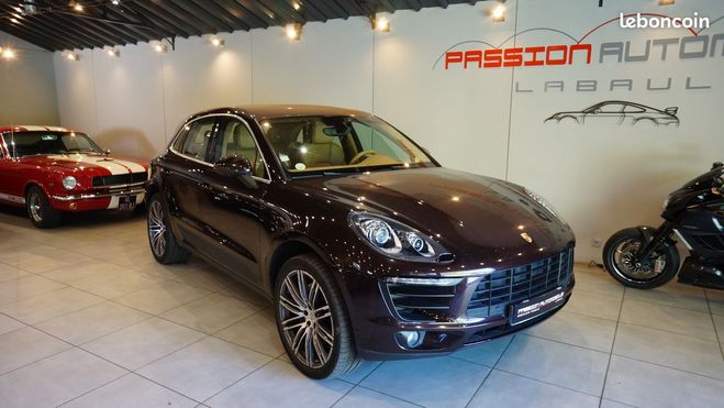 Porsche Macan S Diesel, 05-2014-186000km, origine Fran Marron de 2014