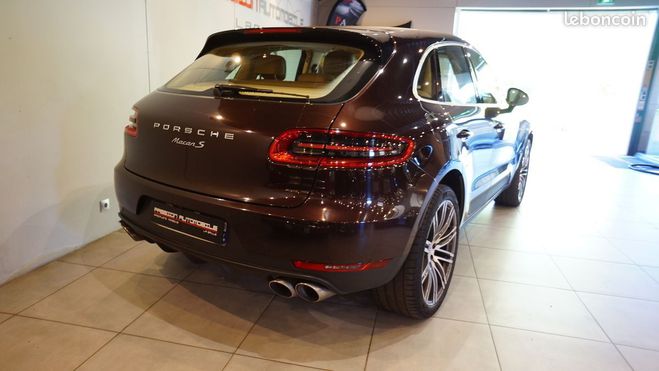 Porsche Macan S Diesel, 05-2014-186000km, origine Fran Marron de 2014