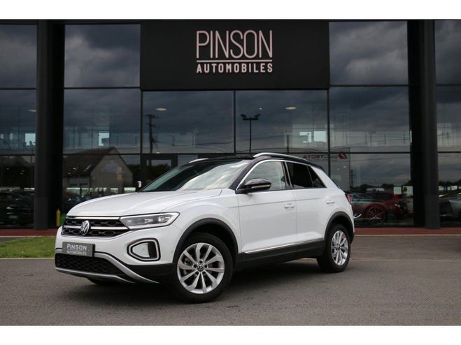 Volkswagen T Roc 1.5 TSI Evo - 150CH - BV DSG 7 Style - C Blanc de 2024