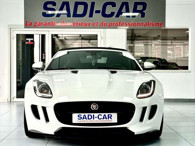 Jaguar F-Type Cabrio 3.0 V6 340cv PACK BLACK Blanc Mtallis de 