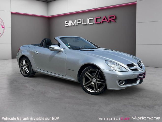 Mercedes Classe SLK 200 K A-BLUETOOTH-SIEGE CHAUFFANT-GARANT Gris de 2008