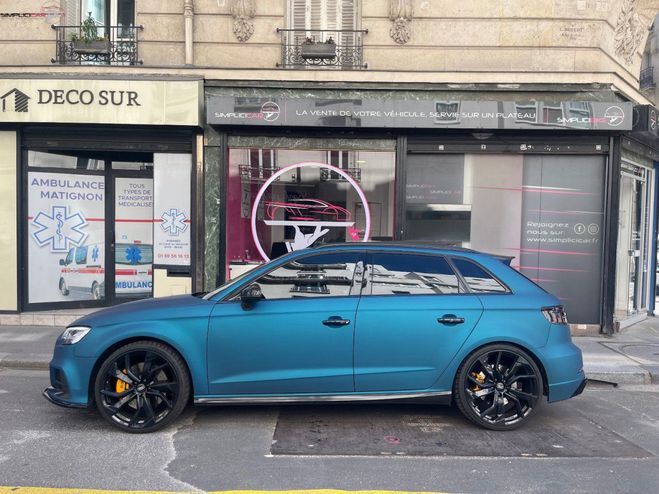 Audi S3 SPORTBACK 2.0 TFSI 310 S tronic 7 Quattr Bleu de 2018