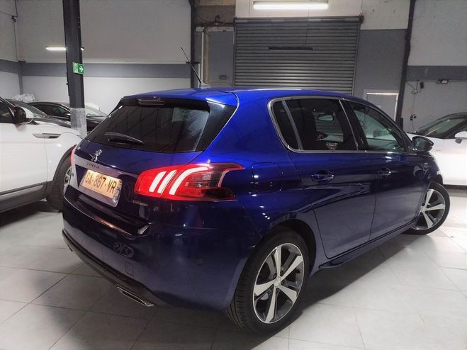 Peugeot 308 GT LINE 130 EAT6 TOIT GPS FULL LEDS Bleu de 2018