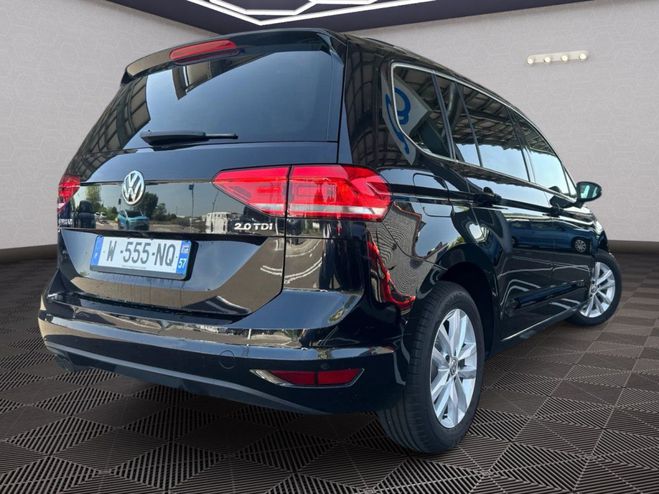 Volkswagen Touran 2.0 TDI 150 BMT CARAT DSG 7 PLACES Noir de 2016