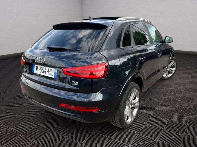 Audi Q3 2.0 TDI 177 S-LINE QUATTRO S-TRONIC + TO Noir de 2014
