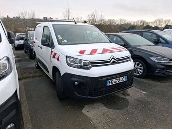  Voir détails -Citroen Berlingo Van M 650kg BlueHDi 100 S&S Club BVM5 à Seilhac (19)