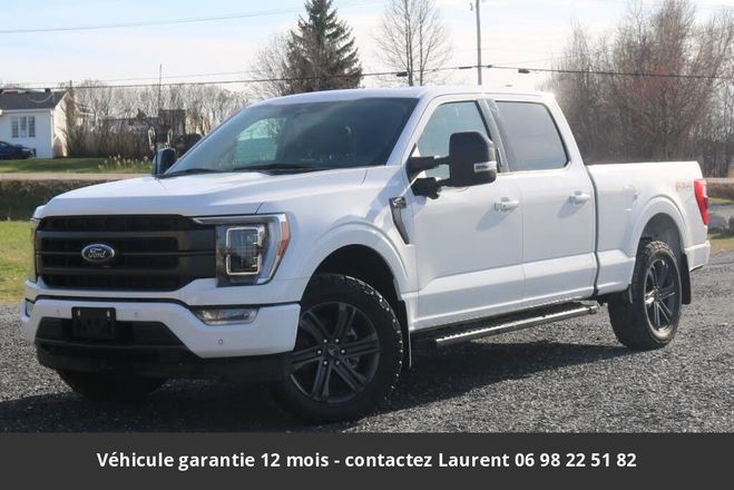 Ford F150 lariat fx4 ethanol supercrew 4x4 tout co Blanc de 2023
