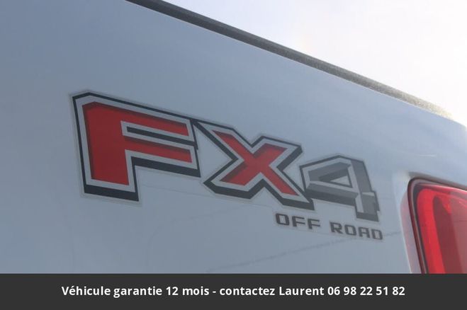 Ford F150 lariat fx4 ethanol supercrew 4x4 tout co Blanc de 2023