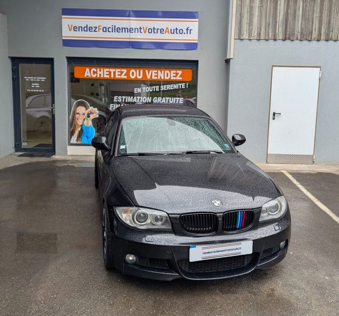 BMW Serie 1 125i Coup pack M sport (E82) Noir Mtallis de 2010