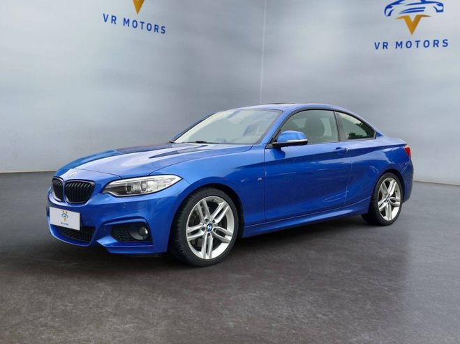 BMW Serie 2 Coupe 228i 245ch M Sport *Boite auto / s BLEU de 2016