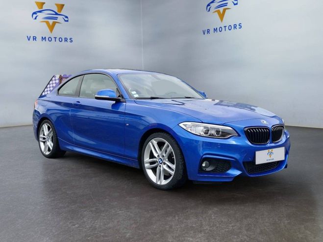 BMW Serie 2 Coupe 228i 245ch M Sport *Boite auto / s BLEU de 2016