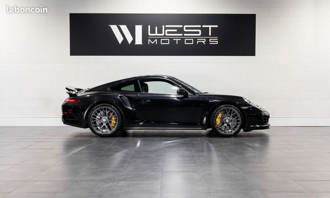 Porsche 911 991.1 Turbo S 3.8 560 ? Immat France PDL Noir de 2014
