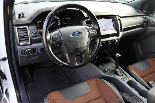 Ford Ranger SUPER CABINE 3.2 TDCi 200 4X4 BVA6 WILDT BLANC de 2017
