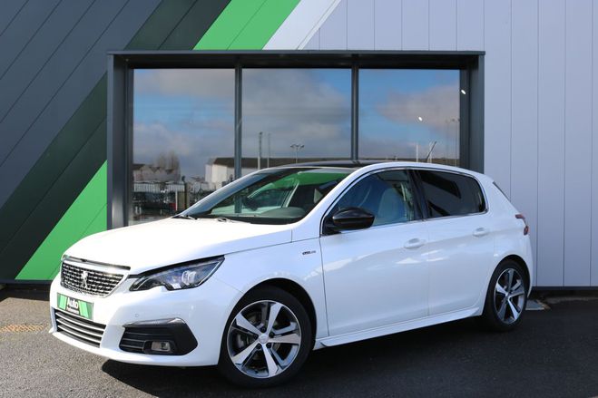 Peugeot 308 BlueHDi 130ch SetS EAT8 GT Line BLANC de 2018