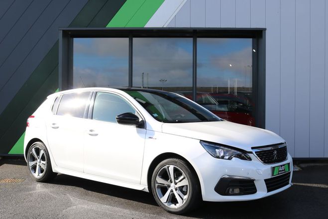 Peugeot 308 BlueHDi 130ch SetS EAT8 GT Line BLANC de 2018
