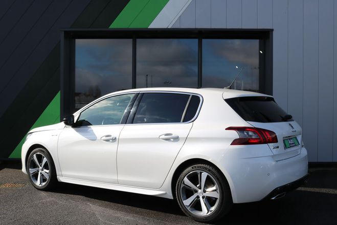 Peugeot 308 BlueHDi 130ch SetS EAT8 GT Line BLANC de 2018
