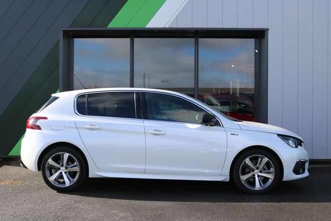Peugeot 308 BlueHDi 130ch SetS EAT8 GT Line BLANC de 2018
