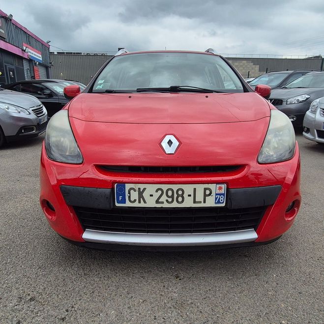 Renault Clio III (2) ESTATE 1.5 DCI 90 EXPRESSION CLI Rouge de 2012