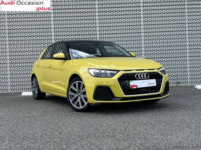Audi A1 Sportback 25 TFSI 95 ch BVM5 Advanced 2 Jaune de 2021