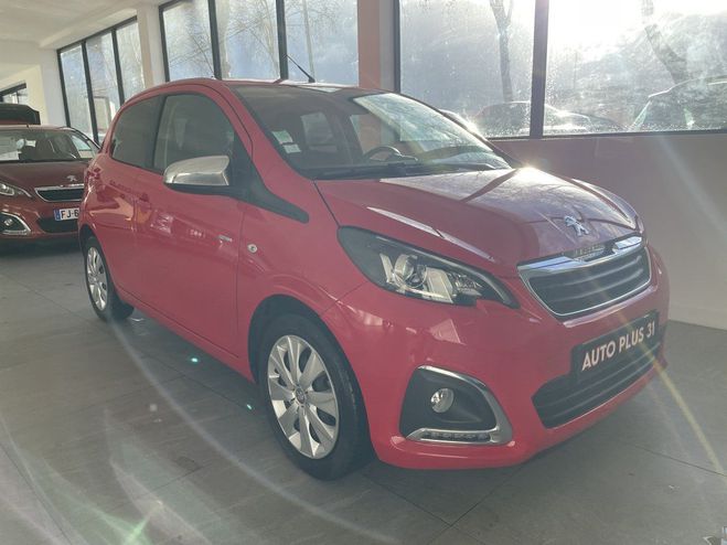Peugeot 108 72ch SetS BVM5 Style Rouge de 2019
