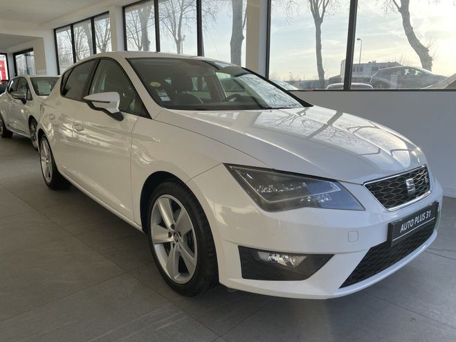 Seat Leon ST 2.0 TDI 150 Start/Stop FR DSG6 Blanc de 2014
