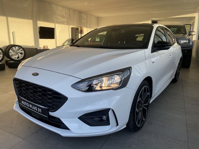 Ford Focus 1.0 EcoBoost 125 SetS ST Line Blanc de 2019