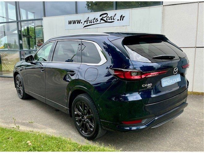 Mazda CX-80 2024 2.5L e-SKYACTIV PHEV 327 ch 4x4 BVA DEEP CRYSTAL BLUE de 2024