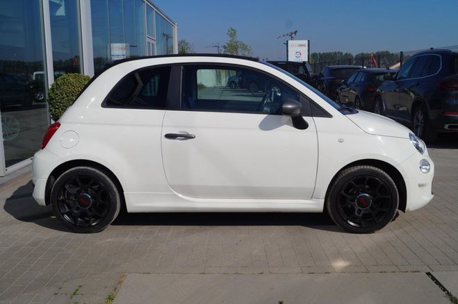 Fiat 500 1.2i Cabrio SPORT l NAVI l LED l PDC Blanc de 2017