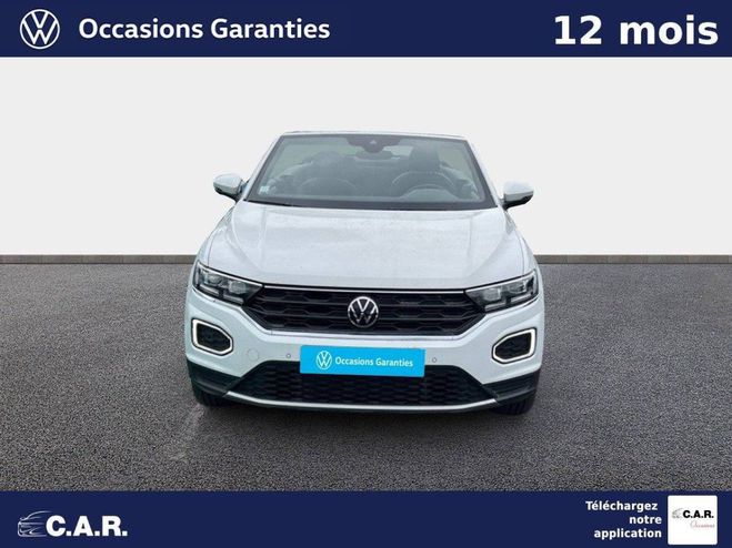 Volkswagen T Roc CABRIOLET 1.0 TSI 110 Start/Stop BVM6 St Blanc de 2021