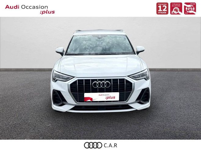 Audi Q3 35 TDI 150 ch S tronic 7 S line Blanc de 2021