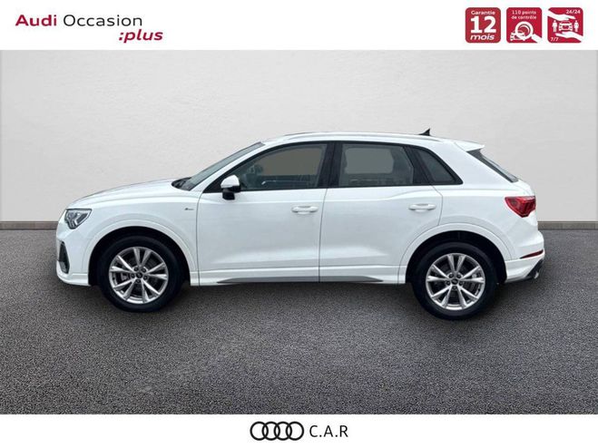 Audi Q3 35 TDI 150 ch S tronic 7 S line Blanc de 2021