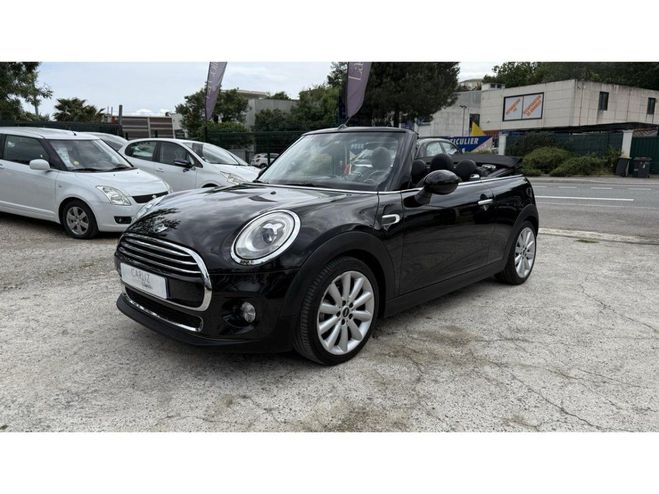 Mini One (F57) Cabriolet 136cv Cooper Red Hot Chi Noir mtallis de 2016