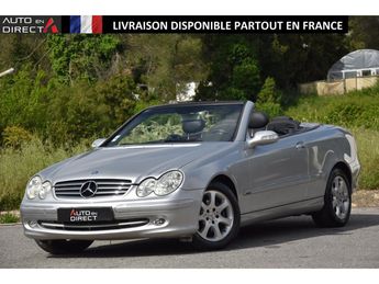  Voir détails -Mercedes Classe CLK CLASSE Cabriolet 240 - BVA - BM 209 Elg à Mougins (06)