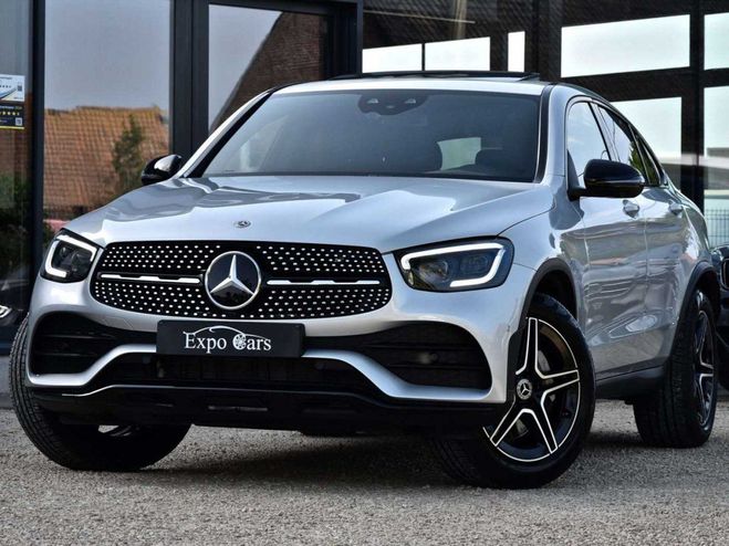 Mercedes GLC 200 Coup4-Matic - AMG LINE - OPEN DAK - Gris  de 