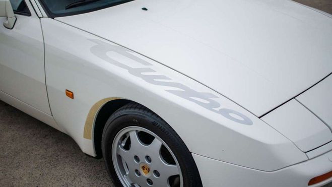 Porsche 944 TURBO | FULL HISTORY | FACTORY PAINT Blanc de 1987