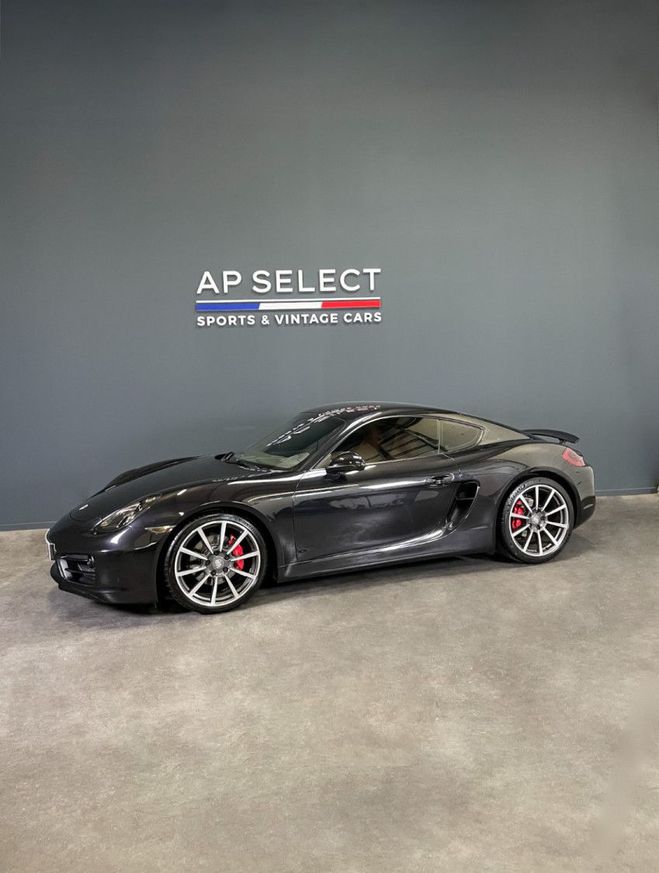 Porsche Cayman 981 3.4S 325ch PDK, PASM, Echap Sport, P Noire de 2013