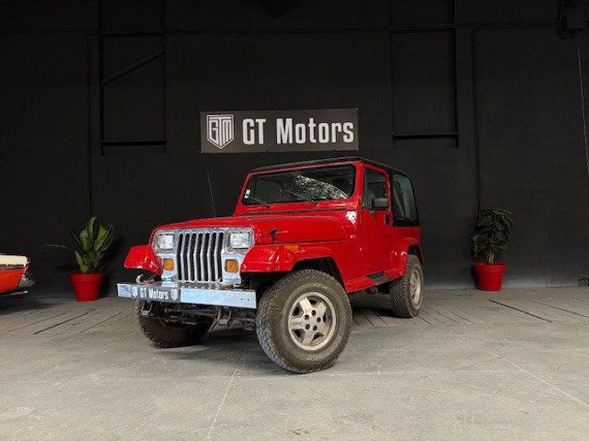 Jeep Wrangler YJ 4.0 4WD 182 CV Rouge de 1991