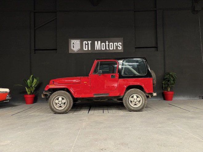 Jeep Wrangler YJ 4.0 4WD 182 CV Rouge de 1991