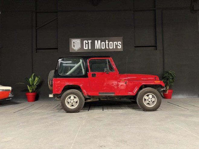 Jeep Wrangler YJ 4.0 4WD 182 CV Rouge de 1991