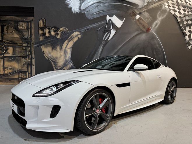 Jaguar F-Type 3.0 V6 BVA8 Blanc de 2016