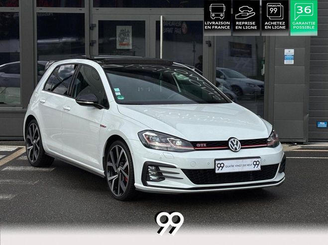 Volkswagen Golf 2.0 16V TSI - 245 - BV DSG 7 VII BERLINE BLANC ORYX NACRE de 2018